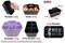 Enjoy Organizer | 4 Small Stackable and Portable Simple 6-Compartment Art Caddy - Made In USA
